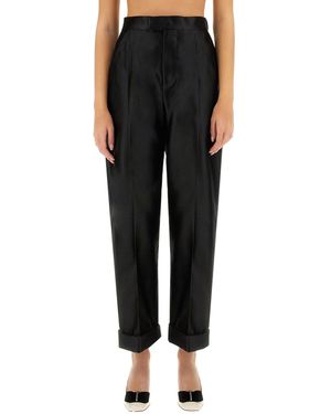 Tom Ford Silk Trousers - Black
