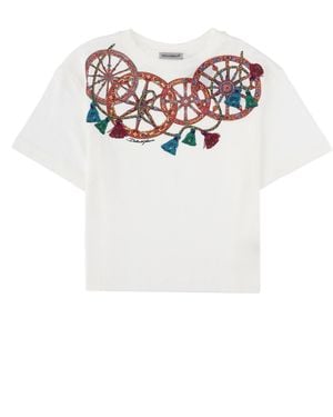 Dolce & Gabbana Kids Mini T-Shirt - White