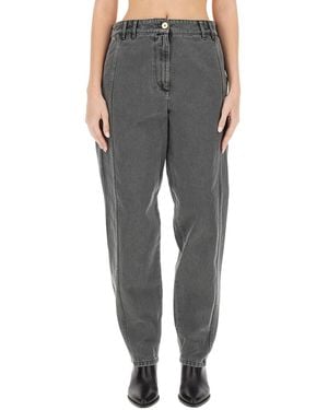 Patou Regular Fit Cargo Pants - Gray