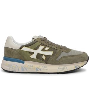 Premiata Calf Leather Trainer - Green