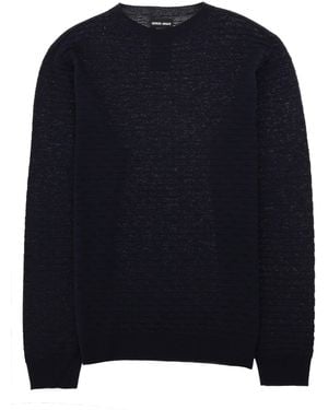 Giorgio Armani Maglia Girocollo - Blue