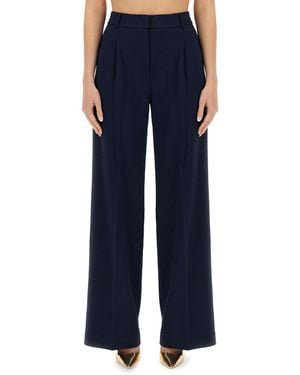 MICHAEL Michael Kors Wide Leg Pants - Blue