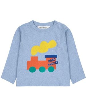 Bobo Choses "Choo Choo" T-Shirt - Blue