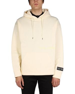 TATRAS X SFERA EBBASTA Logo Print Sweatshirt - Natural