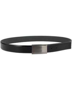 HUGO Cintura Con Fibbia - Black