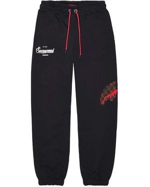 Sprayground Trousers "Takeover The Throne" - Blue