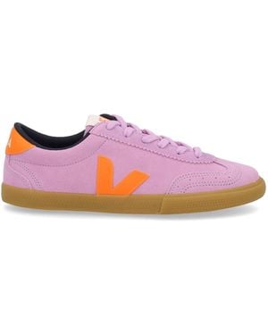 Veja Logo Trainers - Pink