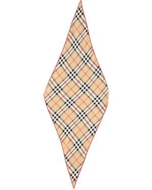 Burberry "Check" Scarf - Metallic