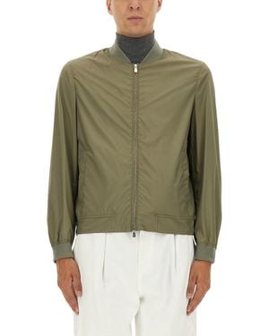 Brunello Cucinelli Solid None Jacket - Green