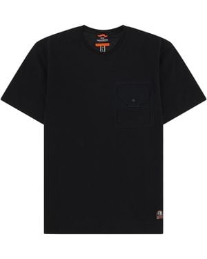 Parajumpers T-Shirt "Malham" Con Taschino - Black