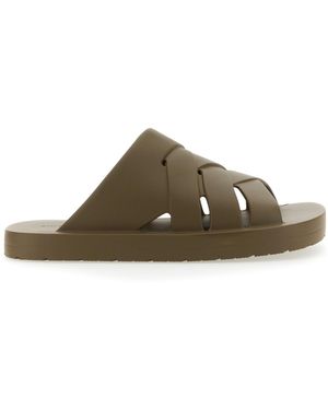 Bottega Veneta Slip On Sandals - Brown