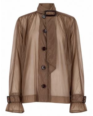 Saint Laurent Blusa - Brown