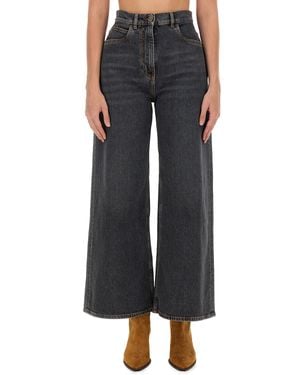 Etro Straight Leg Jeans - Black