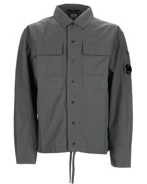 C.P. Company C. P. Company Overshirt Con Bottoni - Black