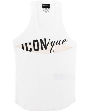 DSquared² Cut-Out Top - White