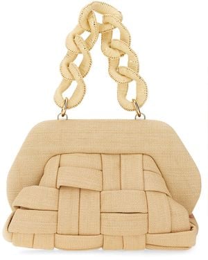 THEMOIRÈ "Tia Weaved Straw" Bag - Natural