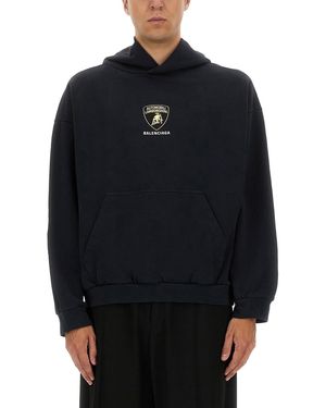 Balenciaga Hoodie - Blue