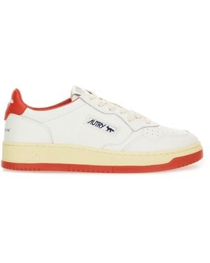 Autry X Maison Kitsune "Medalist Low" Trainer - White
