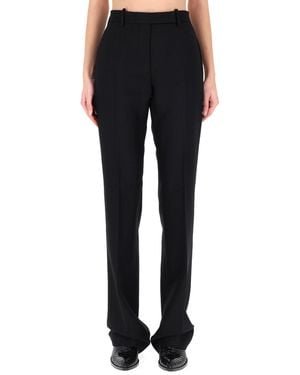 Tom Ford Sharp Herringbone Tailored Straight Trousers - Blue