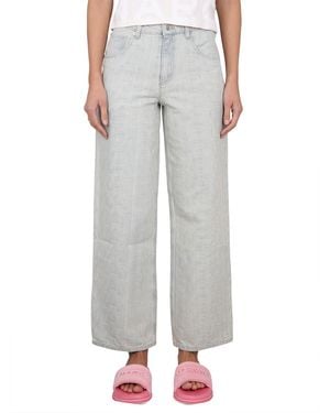 Marc Jacobs Monogram Denim Jeans For - Grey