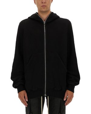 Rick Owens Jumbo Gimp" Hoodie - Black
