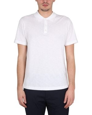 Theory Polo Regular Fit - Bianco