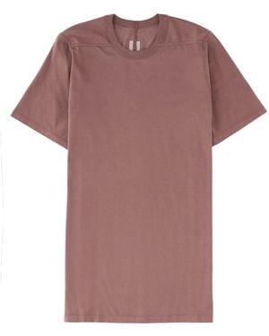 Rick Owens 100% Cotton T-Shirt Made - Pink