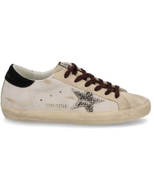 Golden Goose Trainer "Super-Star" - Brown