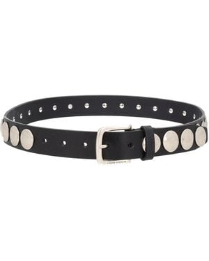Golden Goose Cintura "Trinidad" Con Borchie - Black