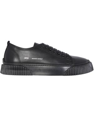 Ami Paris Low-Top Sneaker - Black