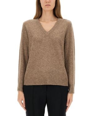 Aspesi Wool Blend Sweater - Natural