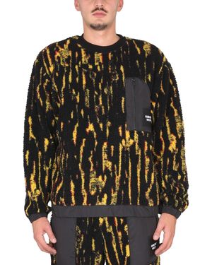 Ambush Giacca Imbottita Teddy Jacquard - Nero