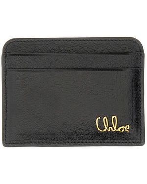 Chloé Chloé Iconic" Card Holder - Black