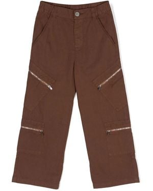 Jacquemus Le Cargo Cotton Pants - Brown