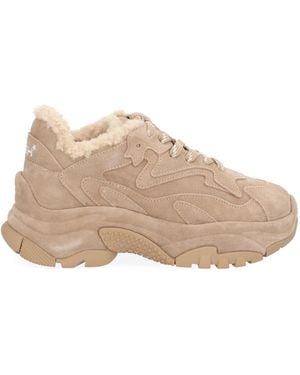 Ash "Addict Bis Fur" Trainer - Natural