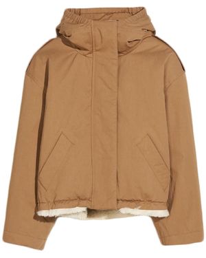 Bellerose Hooded Jacket - Natural
