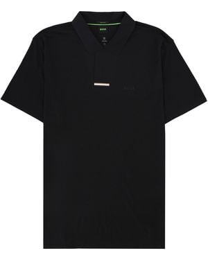 BOSS Polo Con Logo - Black
