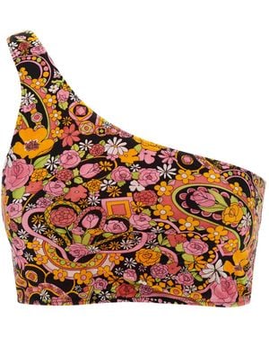 La DoubleJ Top Bikini Boy - Orange