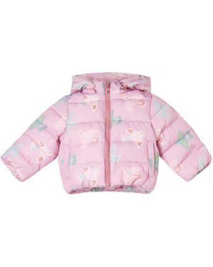 Stella McCartney Stella Mc Cartney Down Jacket "Birds" - Pink