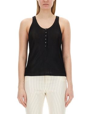 Tom Ford Jersey Tank Top - Black