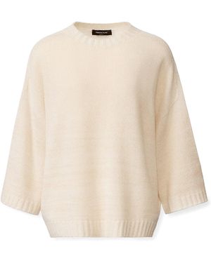 Fabiana Filippi Wool Jersey Virgin Knit Tank Top - Natural