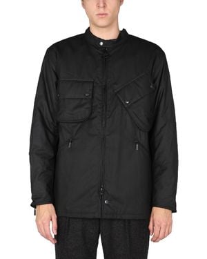 Barbour Mandarin Collar Jacket - Black