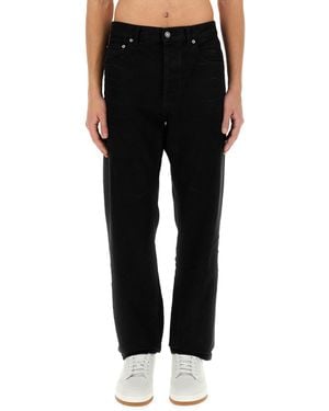 Saint Laurent Wide Jeans - Black