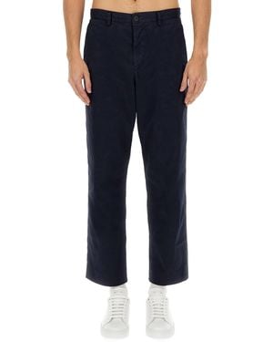Paul Smith Straight Trousers - Blue