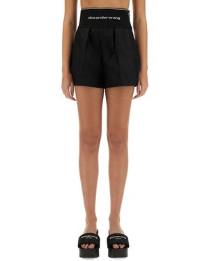 Alexander Wang Shorts Safari Sartoriali - Nero