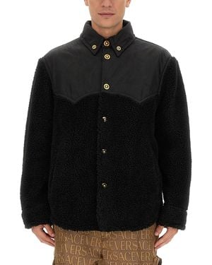 Versace Fleece Jacket - Black