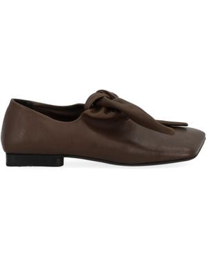 Uma Wang Lace-Up Shoe - Brown