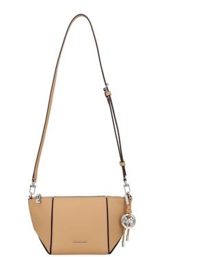 MICHAEL Michael Kors Cow Leather Crossbody Bag - Natural