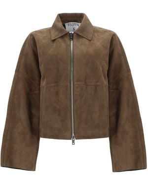 Filippa K "Coach" Jacket - Brown