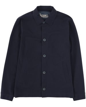Herno Essence Shacket - Blue
